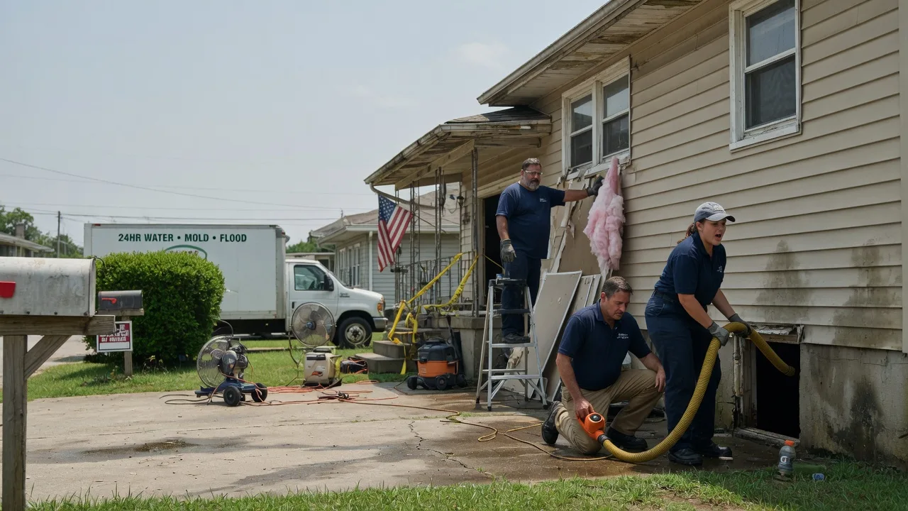 Water Damage Repair in Maplesville, AL near me